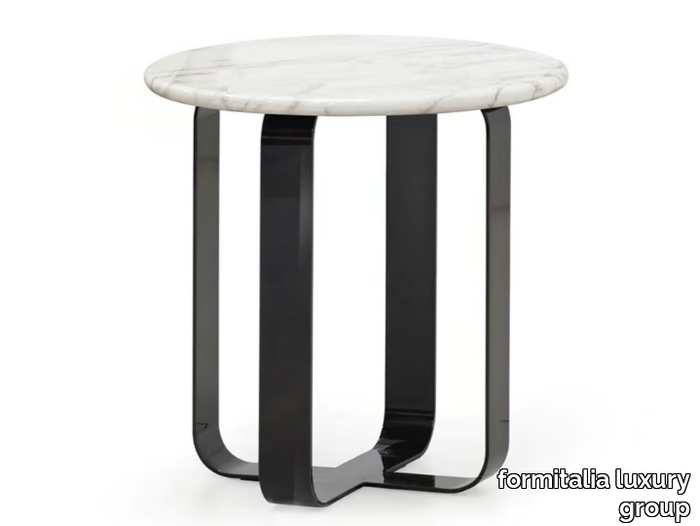 V211 R - Round marble coffee table _ formitalia luxury group