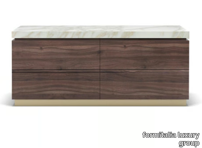 CHICAGO - Wood veneer chest of drawers _ formitalia luxury group