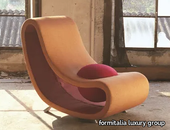 PUSH-UP - Upholstered fabric armchair _ formitalia luxury group