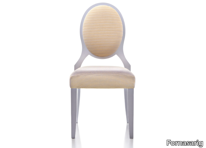 GIUBILEO - Upholstered stackable chair _ Fornasarig