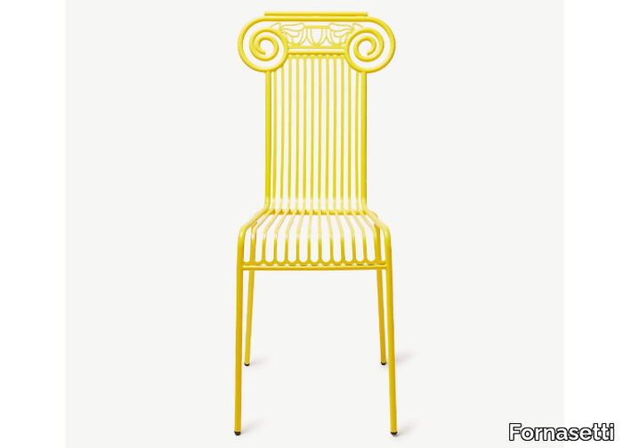 CAPITELLUM - Outdoor chair _ Fornasetti