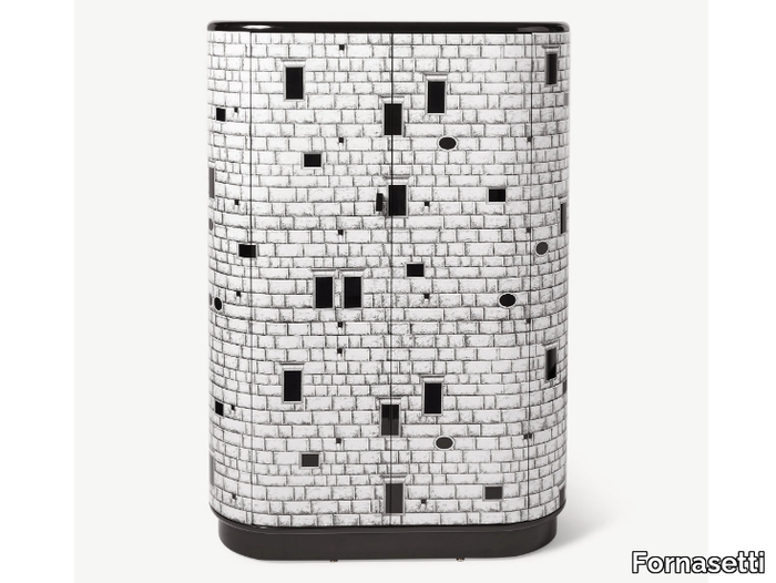 ARCHITETTURA - Curved Cabinet _ Fornasetti