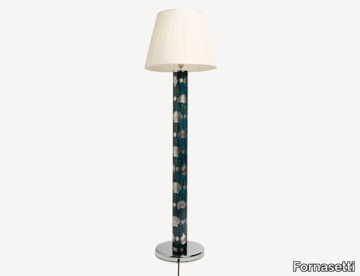 GIRO DI CONCHIGLIE - Metal floor lamp _ Fornasetti