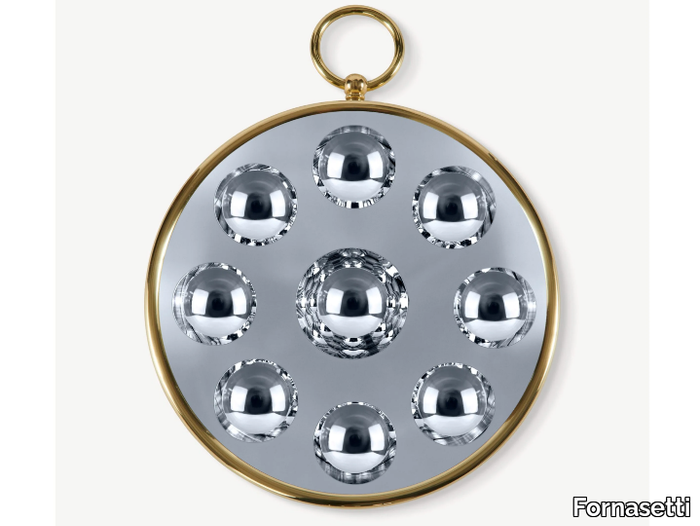 MAGIC BUBBLES MIRROR - Round mirror _ Fornasetti