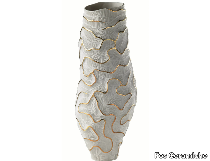 MONOLITE - Porcelain vase _ Fos Ceramiche