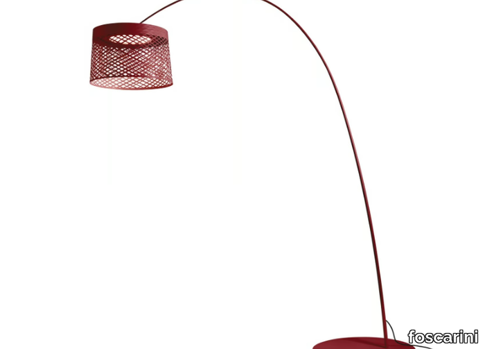 TWIGGY GRID - LED composite material Outdoor arc lamp _ Foscarini