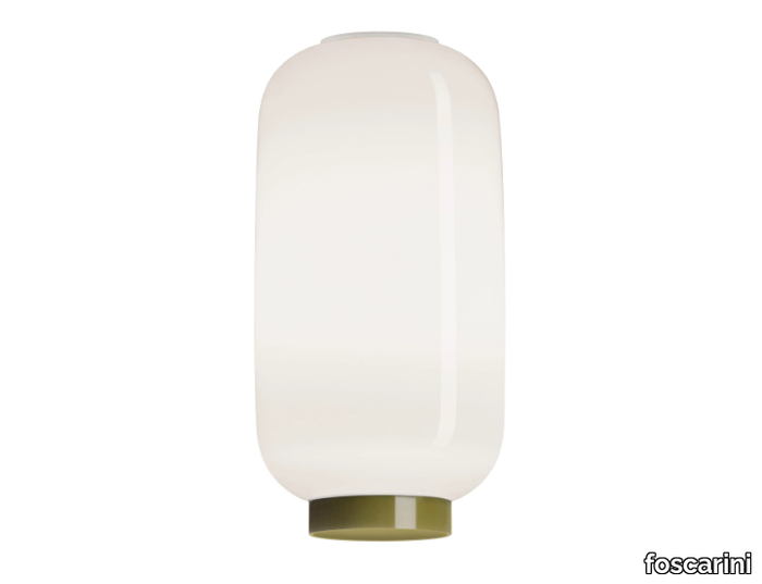 CHOUCHIN REVERSE 2 - LED dimmable blown glass ceiling lamp _ Foscarini