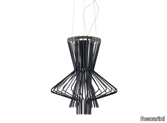 ALLEGRETTO RITMICO - Chrome plated pendant lamp _ Foscarini