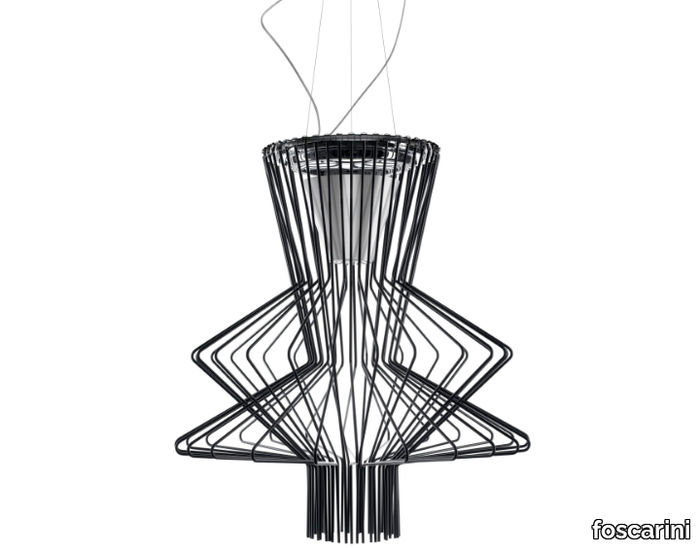 ALLEGRO RITMICO - Chrome plated pendant lamp _ Foscarini