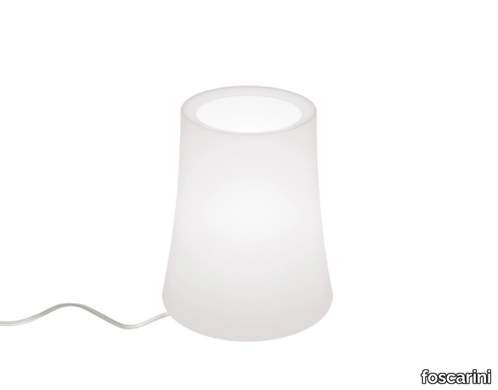 BIRDIE ZERO - Polycarbonate table lamp _ Foscarini