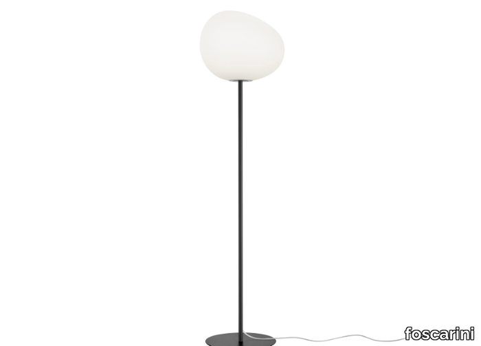 GREGG - Blown glass floor lamp _ Foscarini