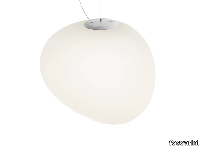 GREGG - LED blown glass pendant lamp _ Foscarini