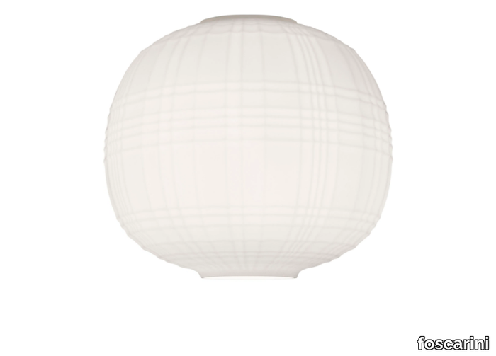 TARTAN - LED blown glass ceiling lamp _ Foscarini