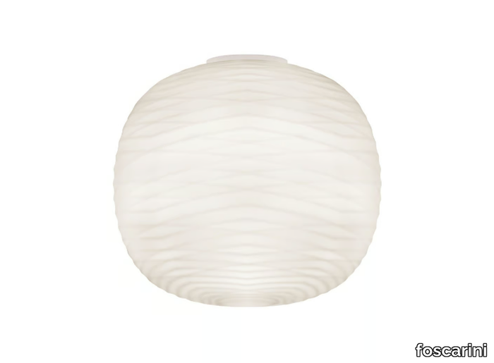 GEM - LED blown glass ceiling lamp _ Foscarini