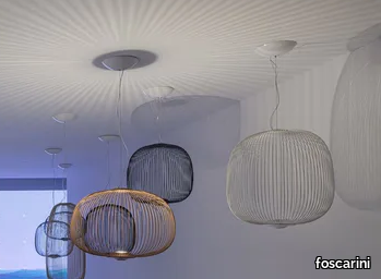 SPOKES 2 AMBIENT - LED epoxy paint steel pendant lamp _ Foscarini