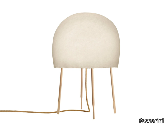 KURAGE - Japanese paper bedside lamp _ Foscarini