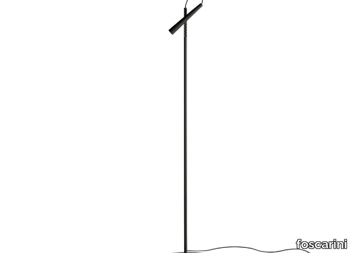 MAGNETO - LED adjustable steel floor lamp _ Foscarini