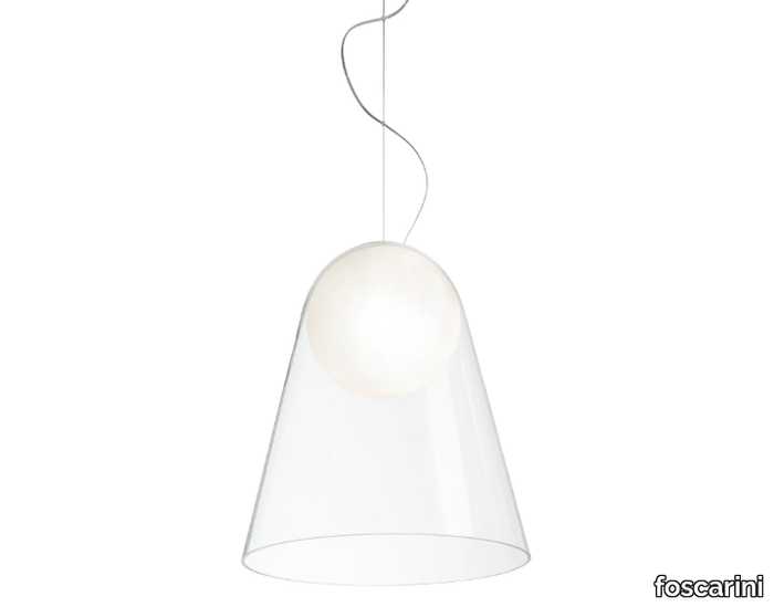 SATELLIGHT - LED blown glass pendant lamp _ Foscarini