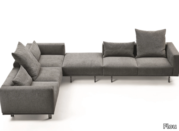 BINARIO - Modular sectional sofa _ Flou