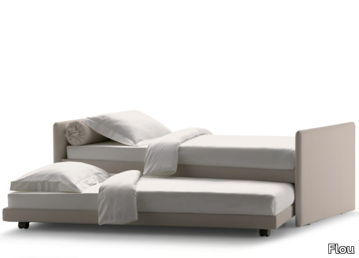 DUETTO - Fabric sofa bed with removable cover _ Flou