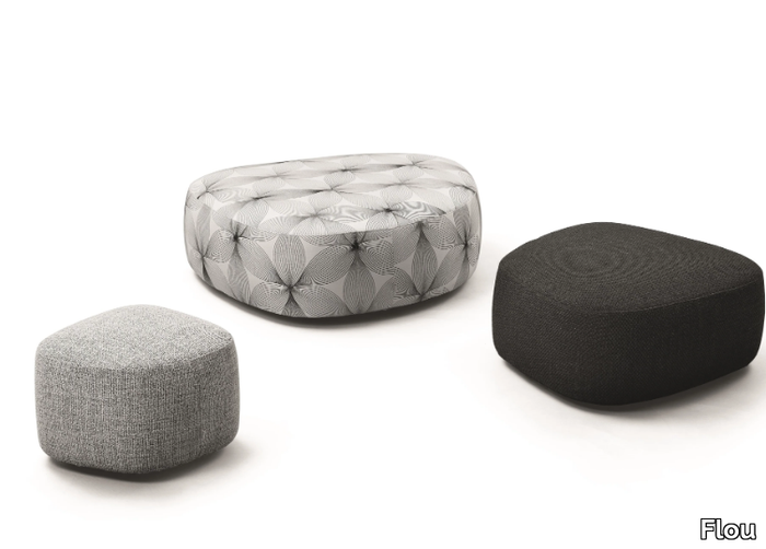 PIERRE - Pouf with removable lining _ Flou