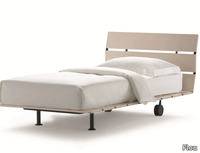 TADAO - Wooden single bed _ Flou