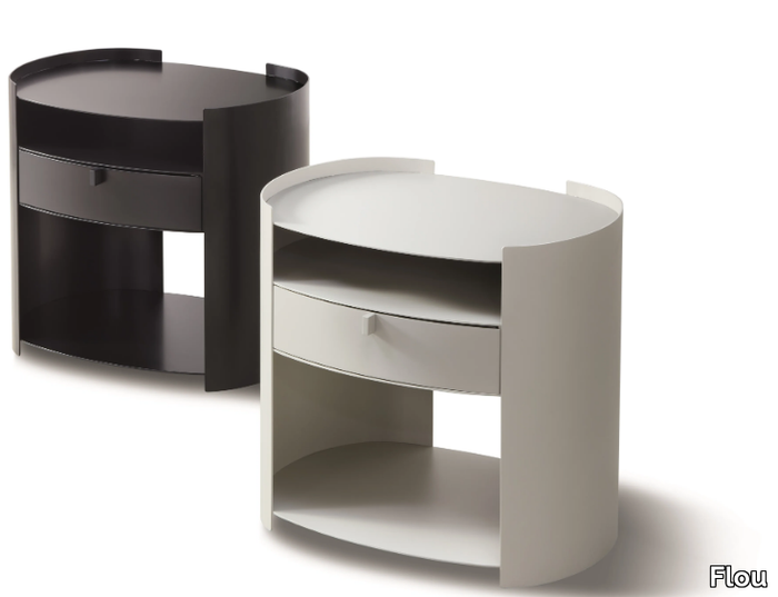 LOTUS - Metal bedside table _ Flou