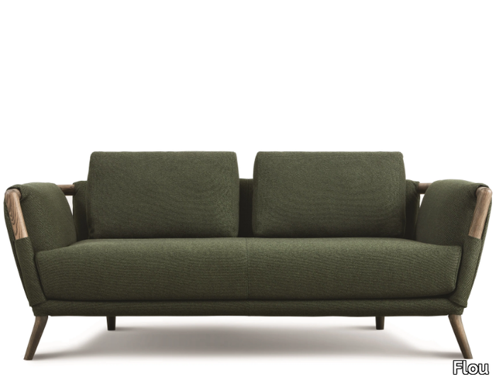 GAUDÍ - 2 seater fabric sofa with removable cover _ Flou