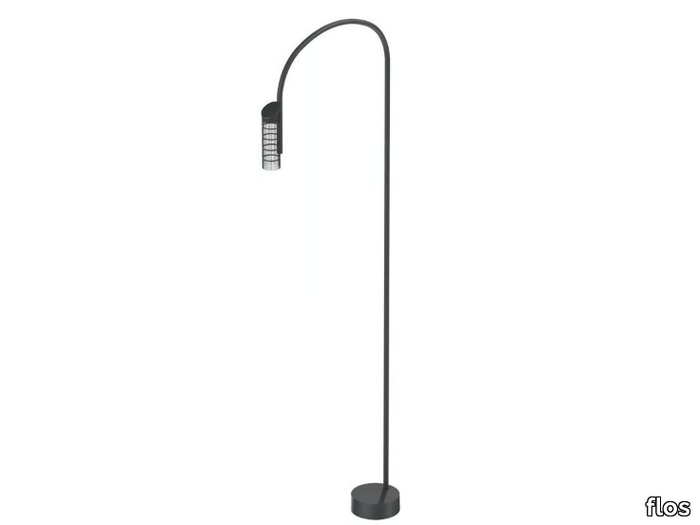 CAULE NEST - LED stainless steel floor lamp _ Flos