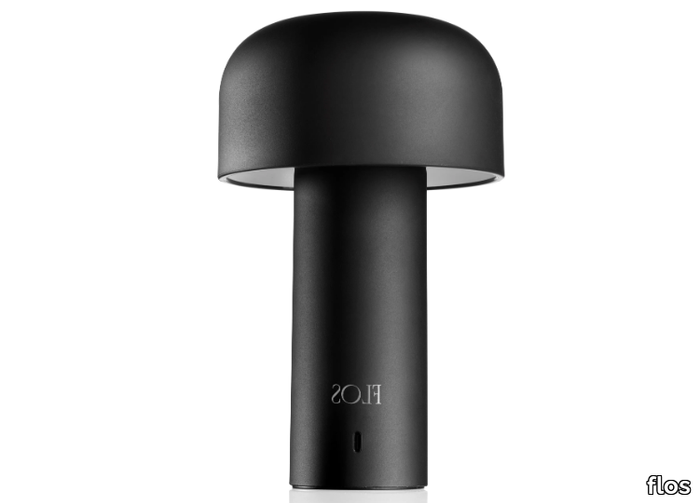 BELLHOP MATT BLACK - Cordless rechargeable polycarbonate table lamp _ Flos