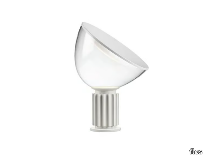 TACCIA SMALL - LED glass and aluminium table lamp _ Flos