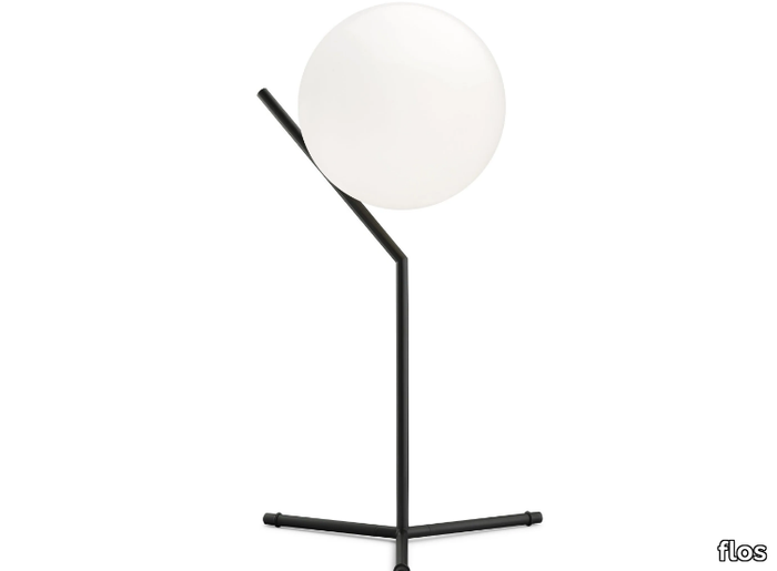 IC LIGHTS T1 HIGH - Blown glass and metal table lamp _ Flos