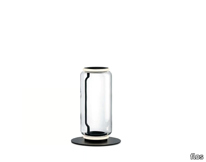 NOCTAMBULE FLOOR CYLINDER - LED blown glass floor lamp _ Flos