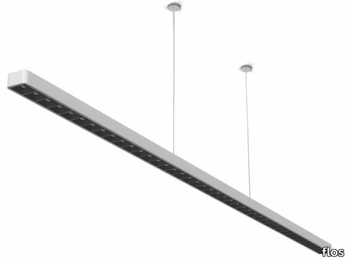 SUPER LINE - LED extruded aluminium pendant lamp _ Flos