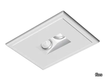 USB SQUARE 2L W-W - Recessed halogen multiple spotlight _ Flos