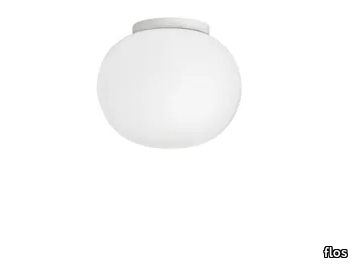 GLO-BALL C/W ZERO - Opal glass ceiling light _ Flos