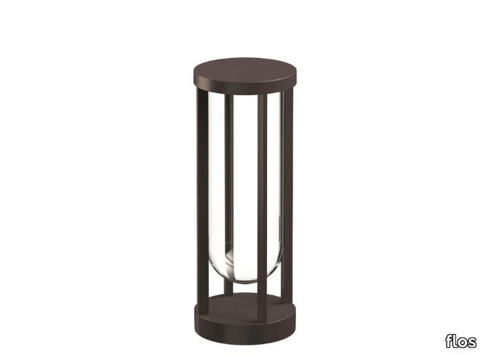 IN VITRO - LED powder coated aluminium bollard light _ Flos