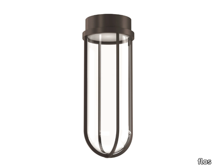 IN VITRO - LED powder coated aluminium outdoor ceiling lamp _ Flos