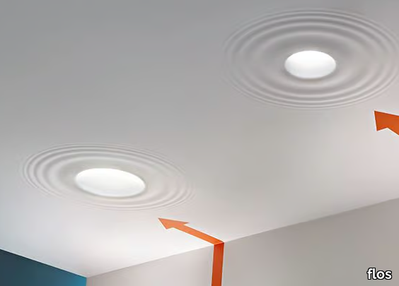 TEARDROP MEDIUM - Halogen recessed ceiling lamp _ Flos