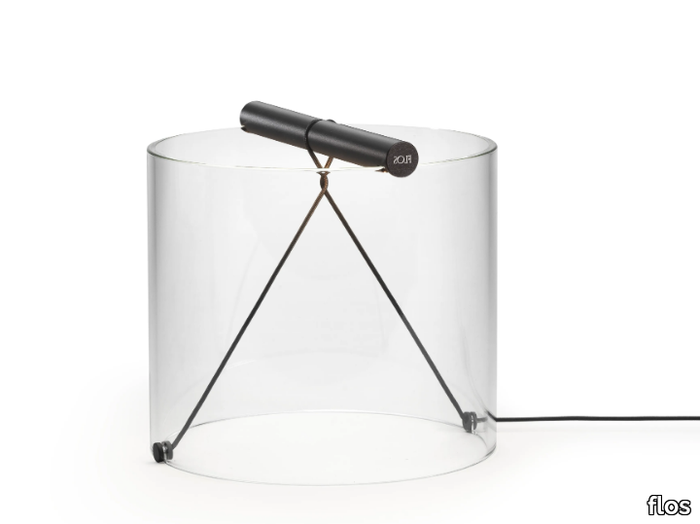 TO-TIE T1 - LED glass and aluminium table lamp _ Flos