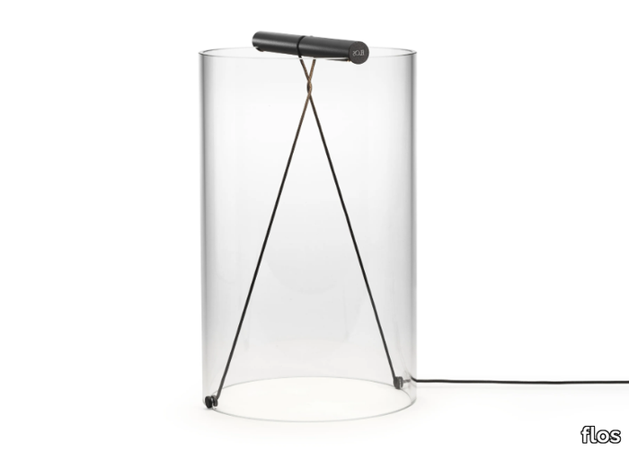 TO-TIE T2 - LED glass and aluminium table lamp _ Flos