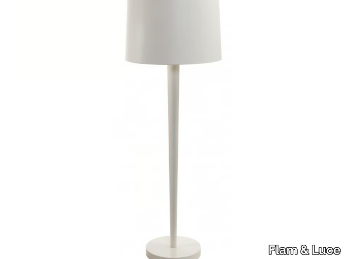 ARIANE - Wooden floor lamp _ Flam & Luce