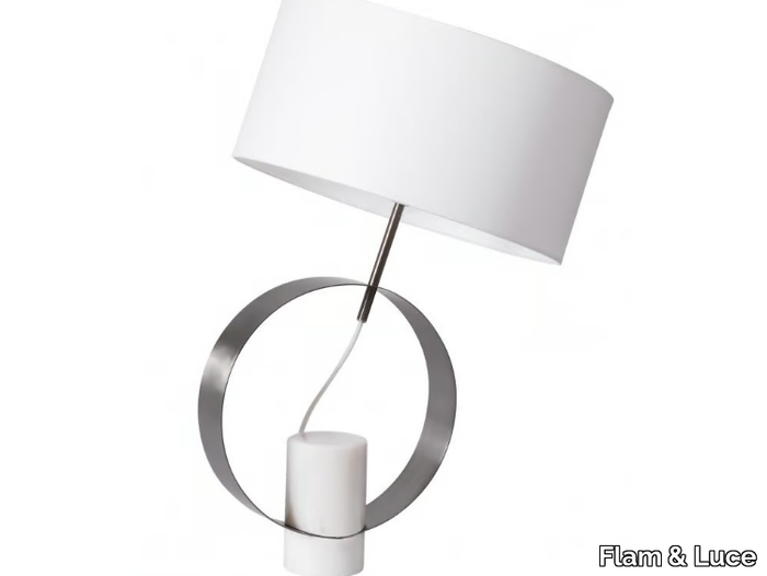 BAGUE - Marble table lamp _ Flam & Luce