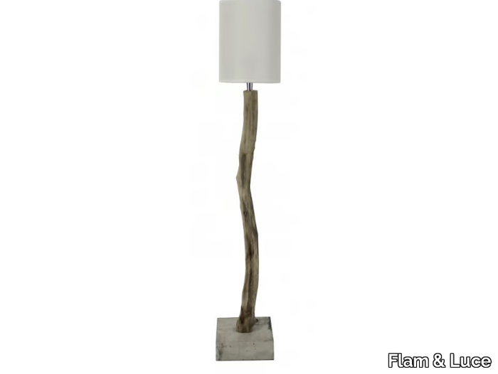 BAKOU - Wooden table lamp _ Flam & Luce