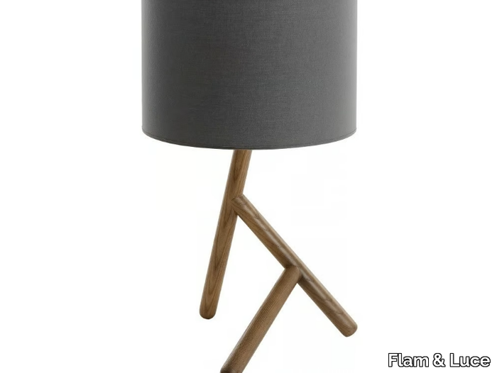 BASILE - Fabric table lamp _ Flam & Luce