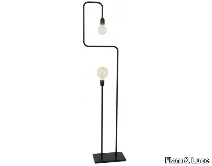 GRAPHIC - Metal floor lamp _ Flam & Luce