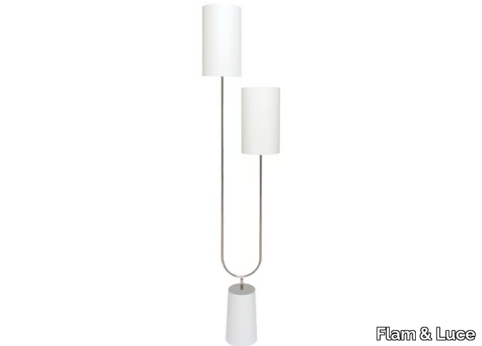 DIAPASON - Metal floor lamp _ Flam & Luce