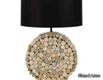 BOMBAY - Wooden table lamp _ Flam & Luce