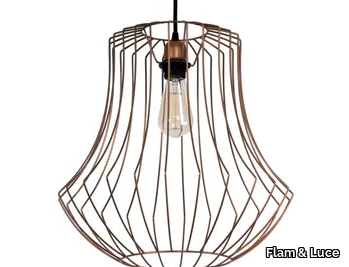 CHARLOTTE - Metal pendant lamp _ Flam & Luce