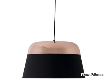 LOUANE - Metal pendant lamp _ Flam & Luce